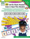 Cover: 75 Cut-Up Giant Number Line and Base-Ten Models - Key Education