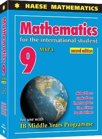 Enlarge image Cover: Mathematics for the International Student 9 (MYP 4) - Haese Mathematics Pty Ltd