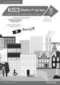 Cover: KS3 Maths Progress Progression Workbook Pi 1 (pack of 8) - Pearson Education Limited