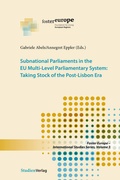 Cover: Subnational Parliaments in the EU Multi-Level Parliamentary System - Studien Verlag