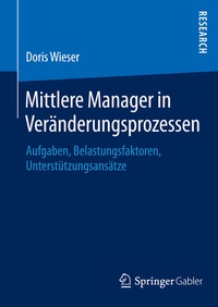 Abbildung von: Mittlere Manager in Veränderungsprozessen - Springer Gabler
