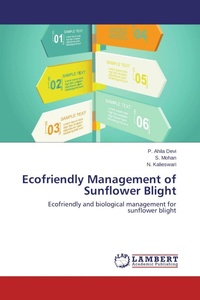 Enlarge image Cover: Ecofriendly Management of Sunflower Blight - LAP Lambert Academic Publishing