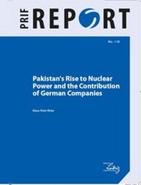 Enlarge image Cover: Pakistan's Rise to Nuclear Power and the Contribution of German Companies - PRIF - Leibniz-Institut für Friedens- und Konfliktforschung
