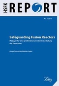 Cover: Safeguarding Fusion Reactors - PRIF - Leibniz-Institut f&uuml;r Friedens- und Konfliktforschung