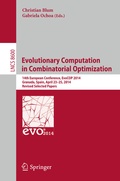 Cover: Evolutionary Computation in Combinatorial Optimization - Springer