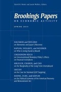 Cover: Brookings Papers on Economic Activity - Brookings Institution