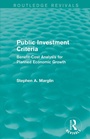 Cover: Public Investment Criteria (Routledge Revivals) - Routledge