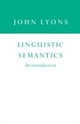 Cover: Linguistic Semantics - Cambridge University Press