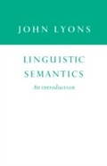 Cover: Linguistic Semantics - Cambridge University Press