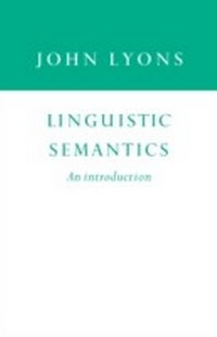 Enlarge image Cover: Linguistic Semantics - Cambridge University Press