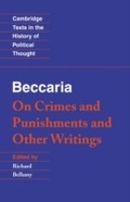 Cover: Beccaria: 'On Crimes and Punishments' and Other Writings - Cambridge University Press
