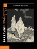 Cover: Shakespeare Survey: Volume 65, A Midsummer Night's Dream - Cambridge University Press