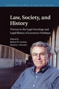 Cover: Law, Society, and History - Cambridge University Press