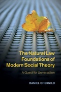 Cover: The Natural Law Foundations of Modern Social Theory - Cambridge University Press