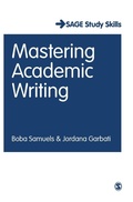 Cover: Mastering Academic Writing - SAGE Publications Ltd