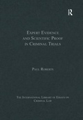 Cover: Expert Evidence and Scientific Proof in Criminal Trials - Routledge