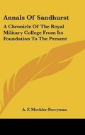 Cover: Annals Of Sandhurst - Kessinger Publishing