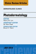 Cover: Photodermatology, An Issue of Dermatologic Clinics - Elsevier