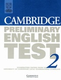 Cover: Cambridge Preliminary English Test 2 Student's book - Cambridge University Press