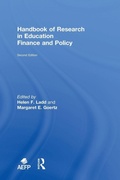 Cover: Handbook of Research in Education Finance and Policy - Routledge