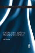 Cover: Justice for Victims before the International Criminal Court - Routledge