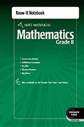 Cover: Know-It Notebook Grade 8 - Holt McDougal