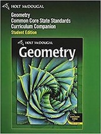 Enlarge image Cover: Holt McDougal Larson Geometry - Holt McDougal