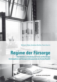Enlarge image Cover: Regime der Fürsorge - innsbruck university press