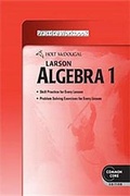 Cover: Holt McDougal Larson Algebra 1 - Holt McDougal