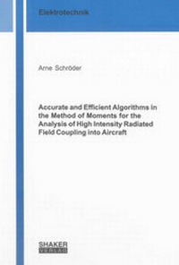 Enlarge image Cover: Accurate and Efficient Algorithms in the Method of Moments for the Analysis of High Intensity Radiated Field Coupling into Aircraft - Shaker