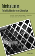 Cover: Criminalization - Oxford University Press