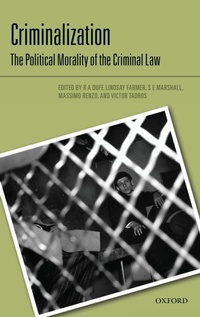 Enlarge image Cover: Criminalization - Oxford University Press