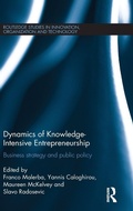 Cover: Dynamics of Knowledge Intensive Entrepreneurship - Routledge