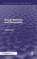 Cover: Social Behavior and Personality (Psychology Revivals) - Routledge