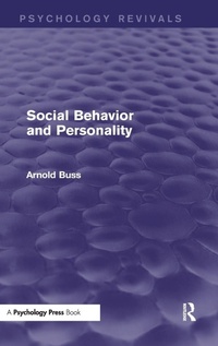 Enlarge image Cover: Social Behavior and Personality (Psychology Revivals) - Routledge