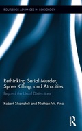 Cover: Rethinking Serial Murder, Spree Killing, and Atrocities - Routledge