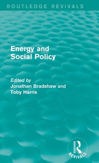 Enlarge image Cover: Energy and Social Policy (Routledge Revivals) - Routledge