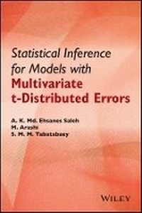 Enlarge image Cover: Statistical Inference for Models with Multivariate t-Distributed Errors - Wiley