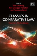 Cover: Classics in Comparative Law - Edward Elgar Publishing