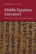Cover: Middle Egyptian Literature - Cambridge University Press