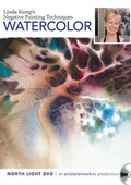 Cover: Linda Kemp's Negative Painting Techniques, Watercolor - North Light Books