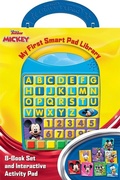 Cover: Disney Junior Mickey Mouse Clubhouse: My First Smart Pad Library 8-Book Set and Interactive Activity Pad Sound Book Set [With Electronic Activity Pad] - PHOENIX INTL PUBN INC