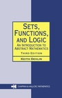 Cover: Sets, Functions, and Logic - Chapman & Hall/CRC
