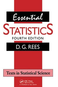 Enlarge image Cover: Essential Statistics - Chapman & Hall/CRC