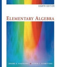 Abbildung von: Elementary Algebra, Revised (with Interactive Video Skillbuilder CD-ROM and iLrn Student Tutorial Printed Access Card) - Brooks/Cole