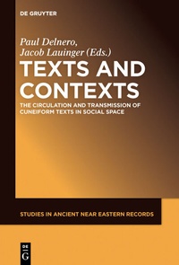 Abbildung von: Texts and Contexts - De Gruyter