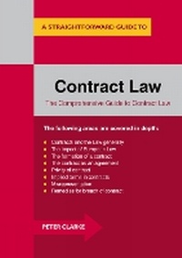 Abbildung von: Contract Law - Straightforward Publishing