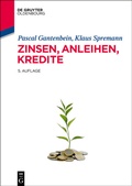 Cover: Zinsen, Anleihen, Kredite - De Gruyter Oldenbourg