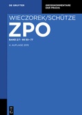 Cover: &sect;&sect; 50-77 - De Gruyter