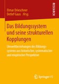 Cover: Das Bildungssystem und seine strukturellen Kopplungen - Springer VS